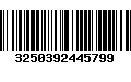 Código de Barras 3250392445799