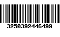 Código de Barras 3250392446499