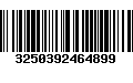 Código de Barras 3250392464899