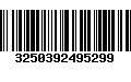 Código de Barras 3250392495299