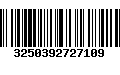 Código de Barras 3250392727109