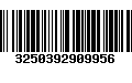 Código de Barras 3250392909956