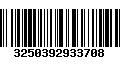 Código de Barras 3250392933708