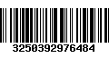 Código de Barras 3250392976484