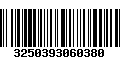 Código de Barras 3250393060380