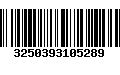 Código de Barras 3250393105289