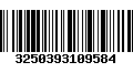 Código de Barras 3250393109584