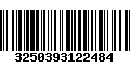 Código de Barras 3250393122484