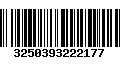 Código de Barras 3250393222177