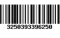 Código de Barras 3250393396250