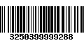 Código de Barras 3250399999288