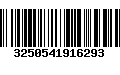 Código de Barras 3250541916293