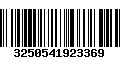 Código de Barras 3250541923369