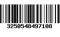 Código de Barras 3250548497108