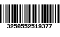 Código de Barras 3250552519377