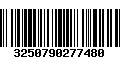 Código de Barras 3250790277480