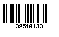 Código de Barras 32510133