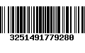 Código de Barras 3251491779280