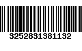 Código de Barras 3252831381132