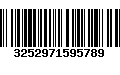 Código de Barras 3252971595789