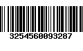 Código de Barras 3254560093287