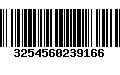 Código de Barras 3254560239166