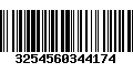 Código de Barras 3254560344174