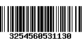 Código de Barras 3254560531130