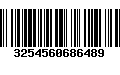 Código de Barras 3254560686489