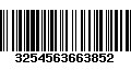 Código de Barras 3254563663852