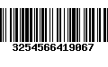 Código de Barras 3254566419067