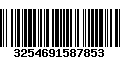 Código de Barras 3254691587853