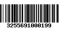 Código de Barras 3255691000199