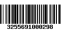 Código de Barras 3255691000298