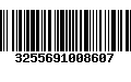 Código de Barras 3255691008607