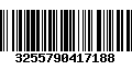 Código de Barras 3255790417188