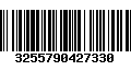 Código de Barras 3255790427330