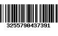 Código de Barras 3255790437391