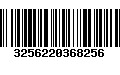 Código de Barras 3256220368256