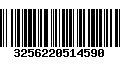 Código de Barras 3256220514590