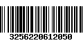 Código de Barras 3256220612050