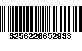 Código de Barras 3256220652933