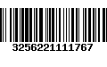 Código de Barras 3256221111767