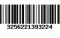 Código de Barras 3256221393224