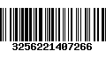 Código de Barras 3256221407266