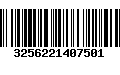 Código de Barras 3256221407501