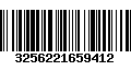 Código de Barras 3256221659412