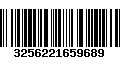 Código de Barras 3256221659689