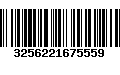 Código de Barras 3256221675559