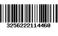 Código de Barras 3256222114460